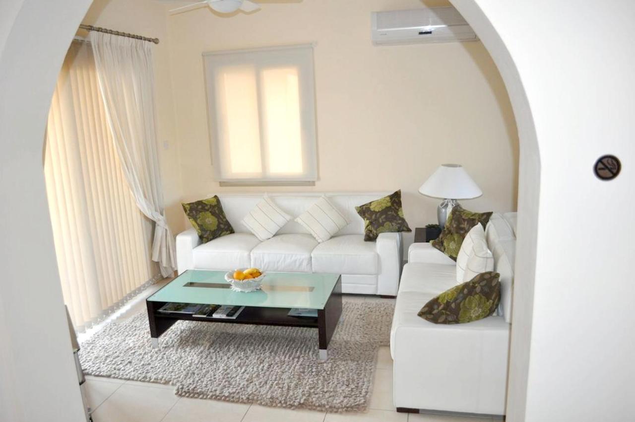 Charming Villa With Panoramic Sea View In Kissonerga Exteriér fotografie