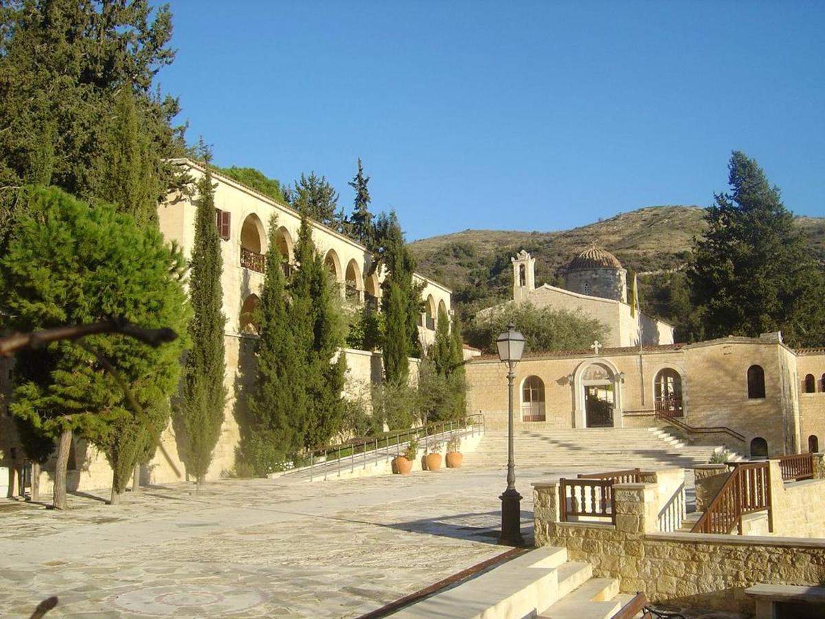 Charming Villa With Panoramic Sea View In Kissonerga Exteriér fotografie