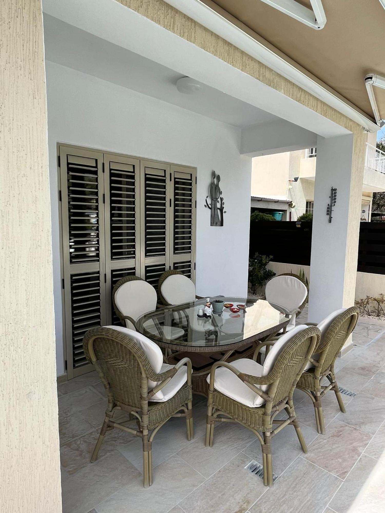 Charming Villa With Panoramic Sea View In Kissonerga Exteriér fotografie