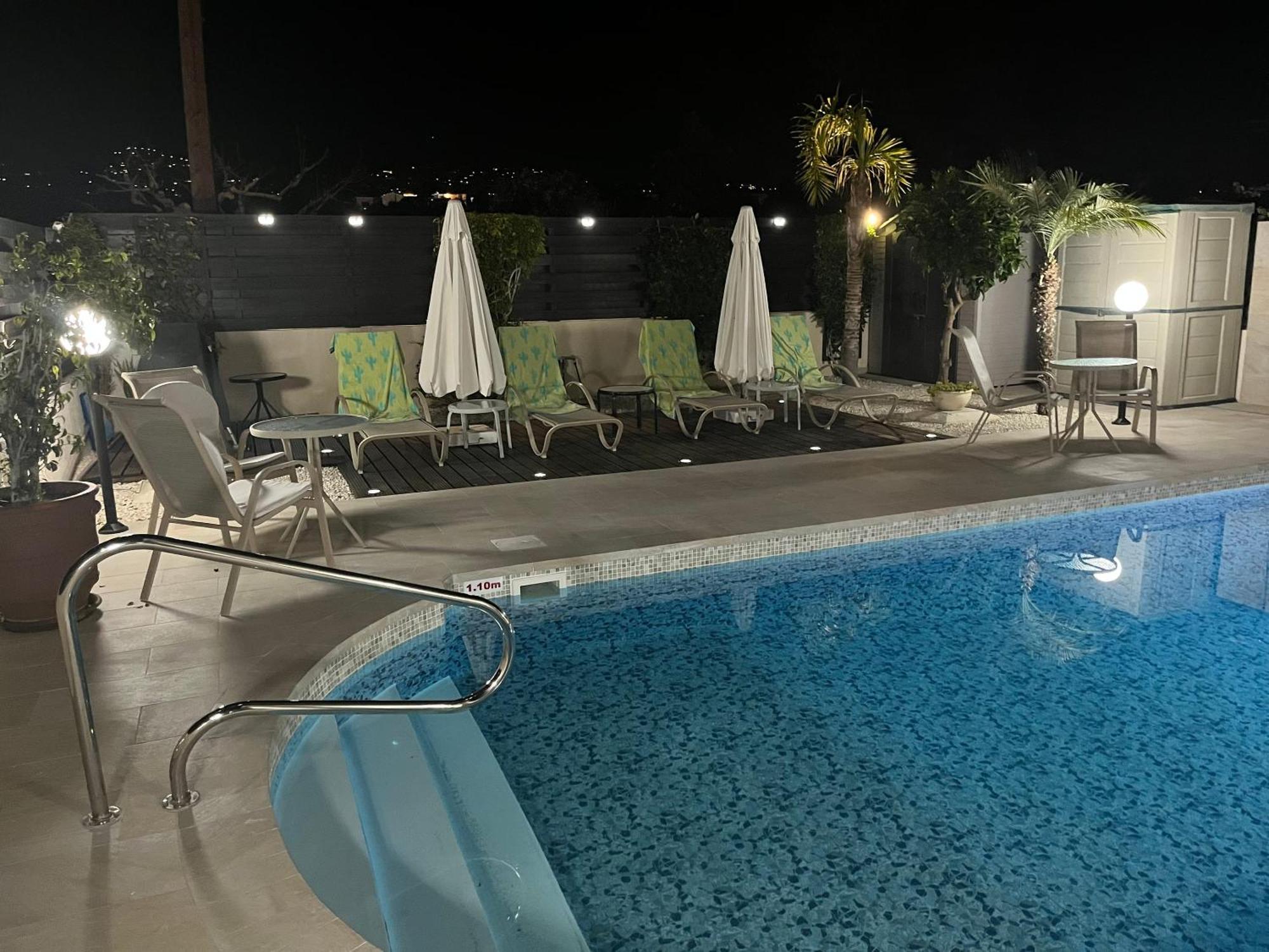 Charming Villa With Panoramic Sea View In Kissonerga Exteriér fotografie