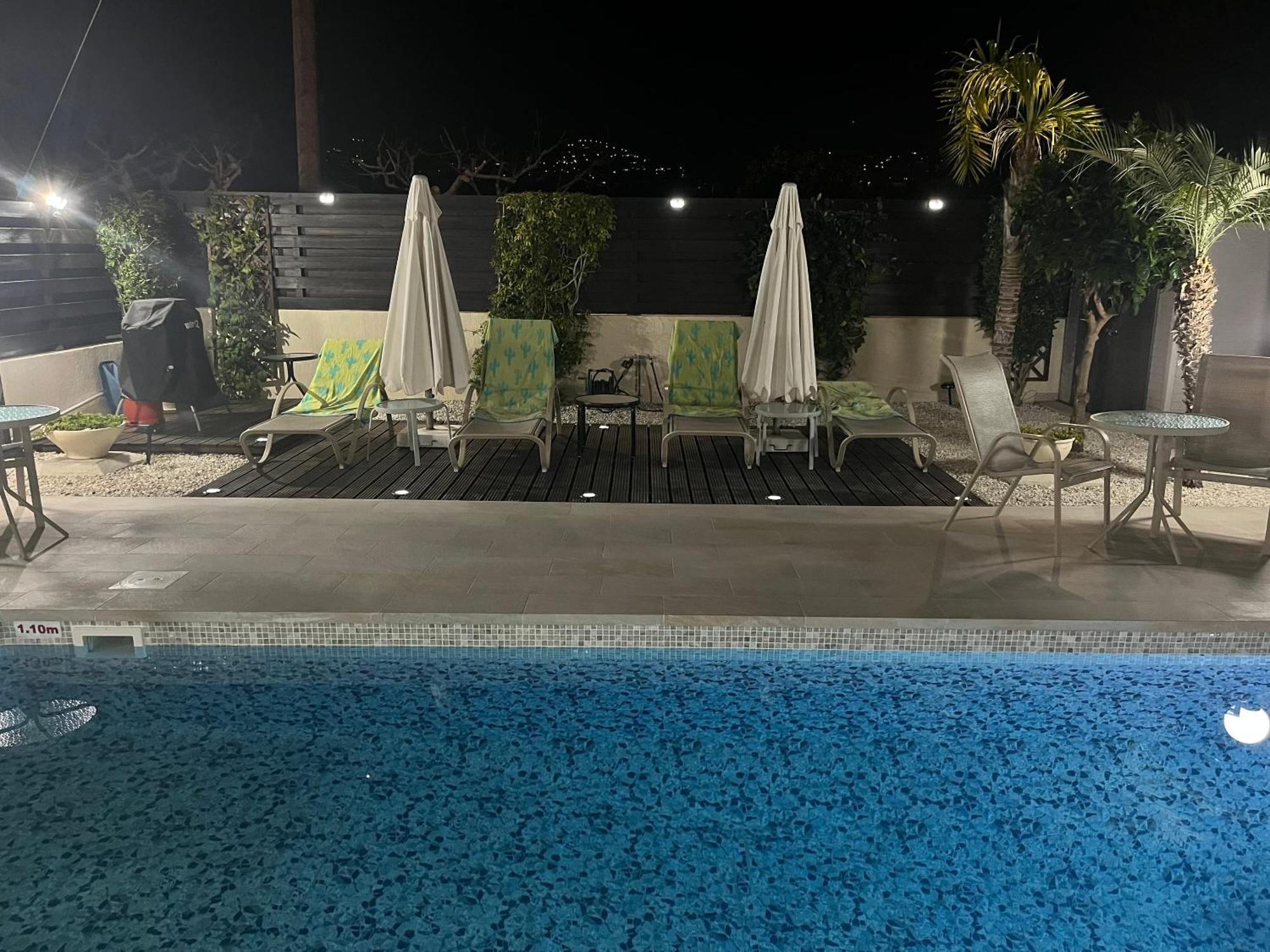 Charming Villa With Panoramic Sea View In Kissonerga Exteriér fotografie