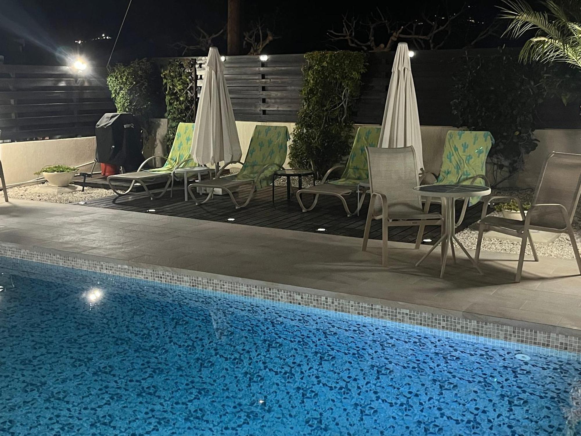 Charming Villa With Panoramic Sea View In Kissonerga Exteriér fotografie